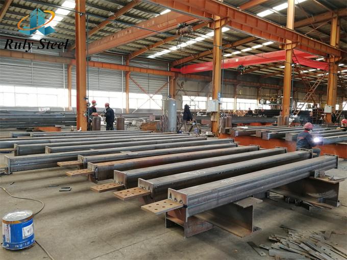 Q355B Struttura in acciaio prefabbricata Struttura in acciaio da magazzino 3