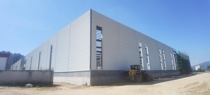 Peso leggero modulare Metal Building Portal Frame Prefabbricato Facile da assemblare 0