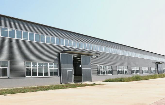Edifici in acciaio modulari a più piani, magazzini prefabbricati 0