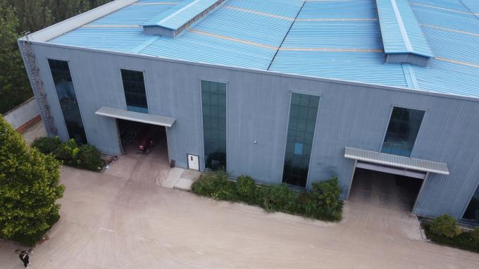 Edifici in acciaio modulari a più piani, magazzini prefabbricati 1