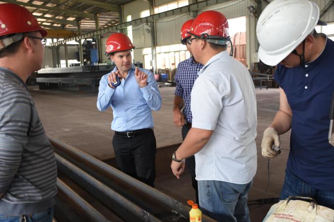 Prefabbricazione di strutture in acciaio Fabbricazione a grande scala con assemblaggio rapido 27