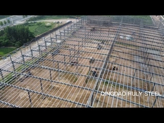 Magazzino di strutture in acciaio