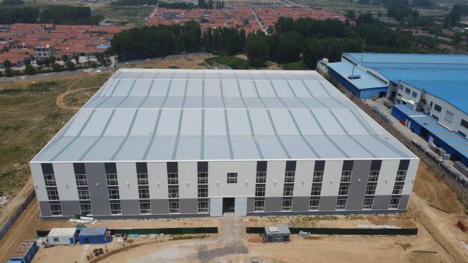Edificio di strutture in acciaio prefabbricato su misura laminato a caldo con magazzino di certificazione CE/ISO/SGS 5