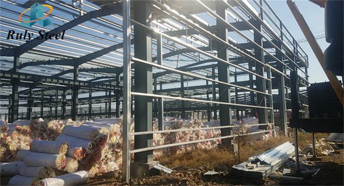 Fabbricazione di strutture in acciaio prefabbricate in metallo per edifici di magazzino 1
