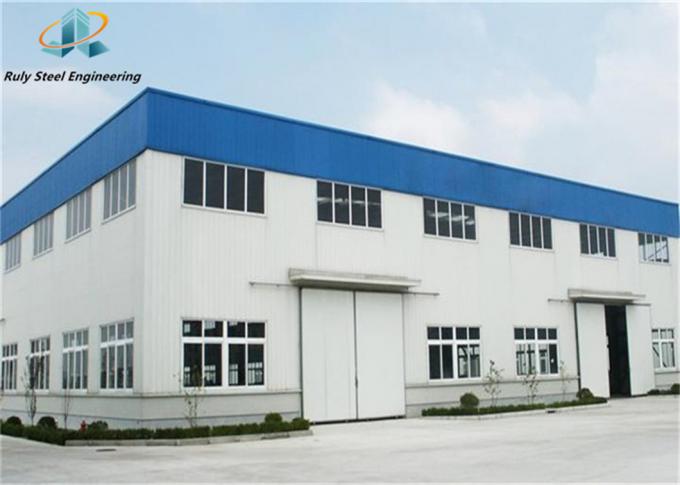 Progettazione libera Strutture prefabbricate in acciaio Materiali da costruzione Magazzino Grandi edifici prefabbricati in metallo 0