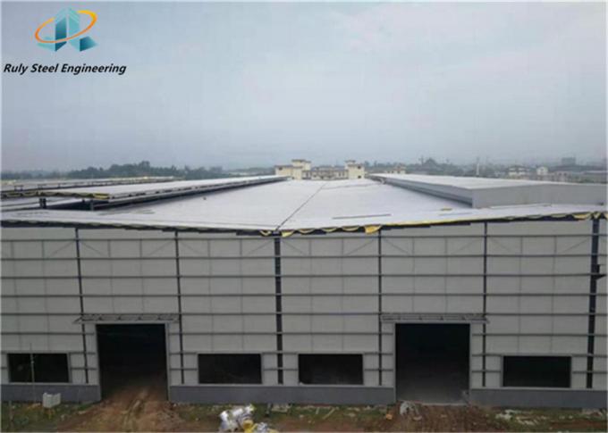 Strutture in acciaio prefabbricate fabbricazione edilizia magazzino più piani officina grande durata materiali da costruzione 0